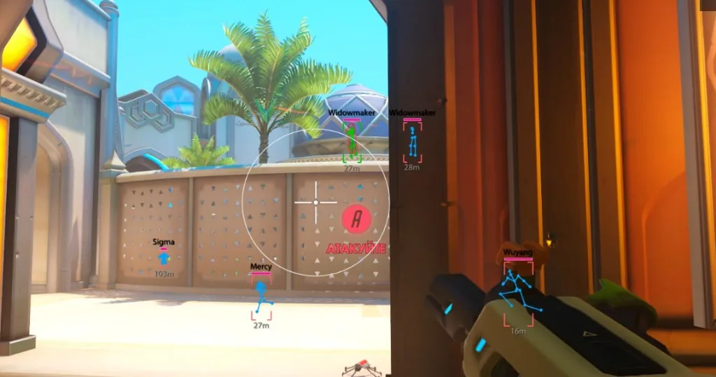 Aimbot view and bone priority controls for Overwatch 2